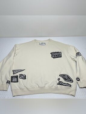Rare Exclusive Lebron James Family Foundation House 330 Patch Sweatshirt Size L
